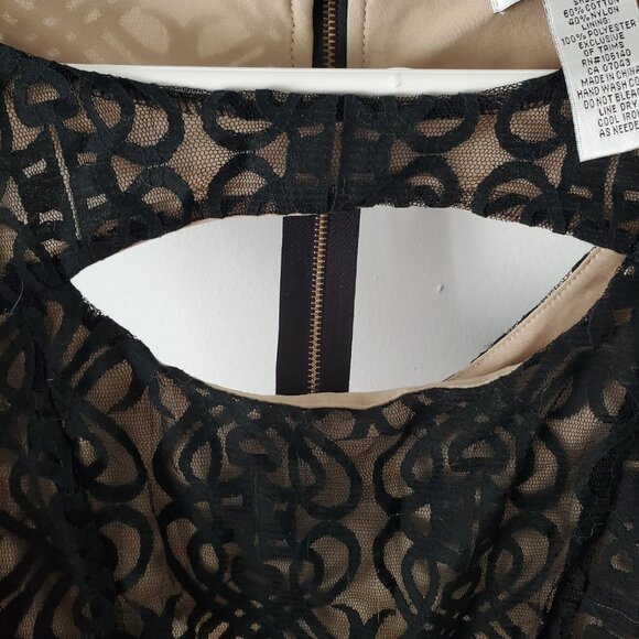 Ultra Pink Black Lace dress - Picture 3 of 5